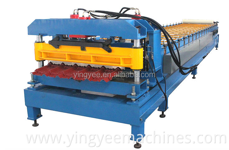 new automatic hydraulic Glazed tile roll forming machine